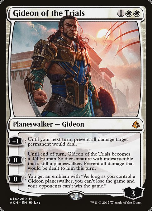 Gideon of the Trials from Amonkhet