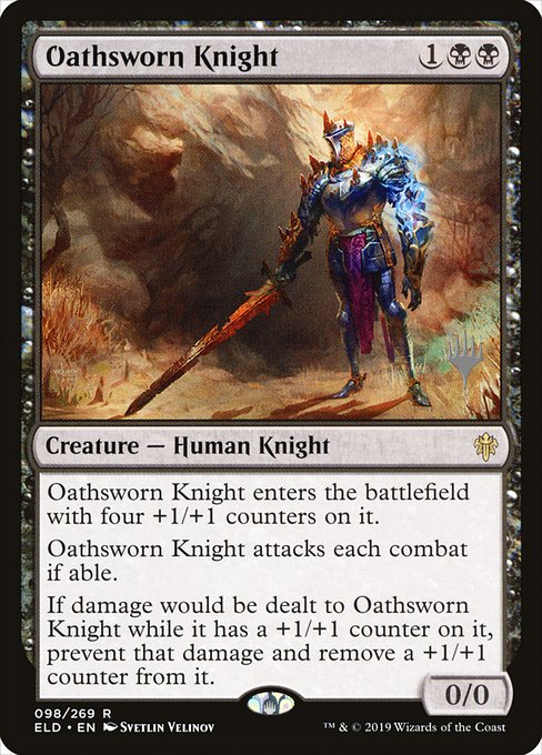 Oathsworn Knight from Throne of Eldraine Promos