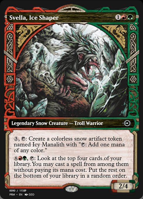 Svella, Ice Shaper from Magic Online Promos