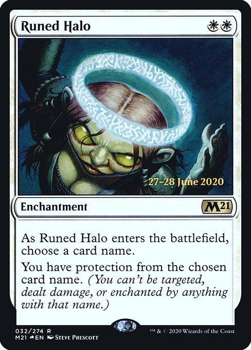 Runed Halo from Core Set 2021 Promos