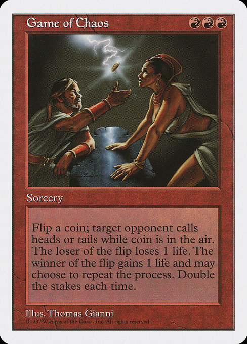 Game of Chaos from Fifth Edition