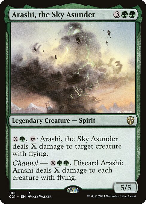 Arashi, the Sky Asunder highlighted card art