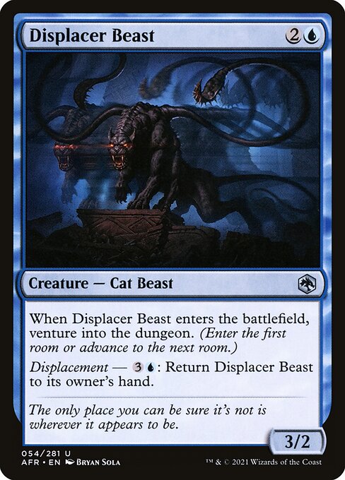 Displacer Beast from Adventures in the Forgotten Realms