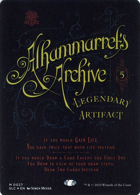 Alhammarret's Archive from Secret Lair Countdown