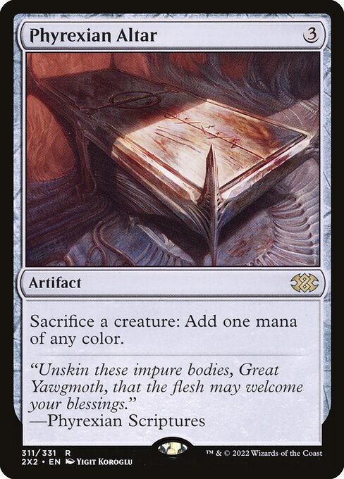 Phyrexian Altar from Double Masters 2022