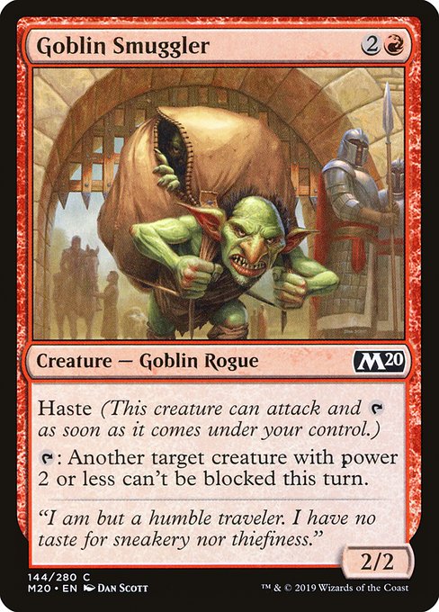 Goblin Smuggler from Core Set 2020