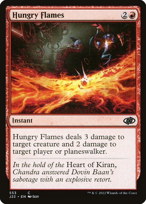 Hungry Flames highlighted card art