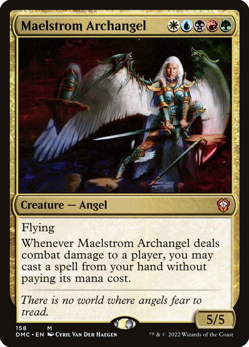 Maelstrom Archangel highlighted card art