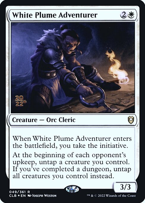 White Plume Adventurer highlighted card art