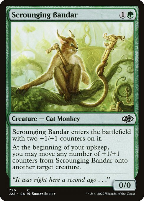 Scrounging Bandar highlighted card art