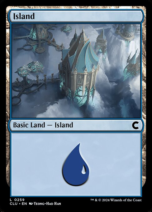 Island from Ravnica: Clue Edition