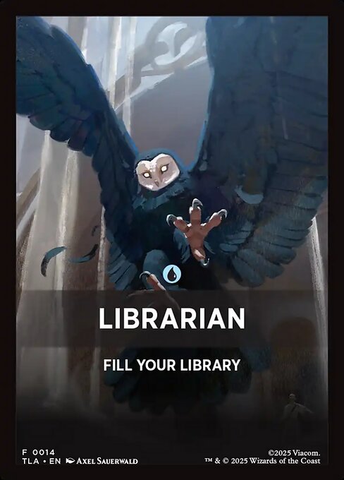 Librarian from Avatar: The Last Airbender Jumpstart Front Cards