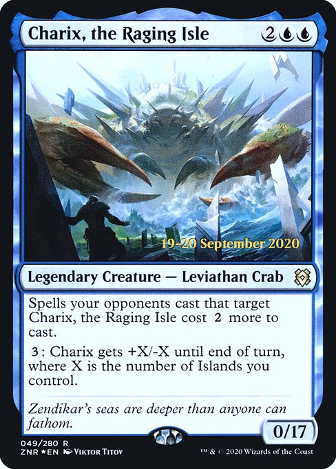 Charix, the Raging Isle from Zendikar Rising Promos