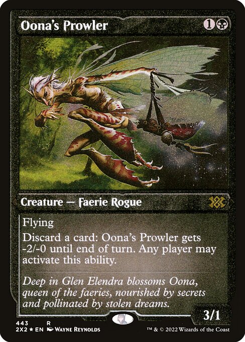 Oona's Prowler highlighted card art