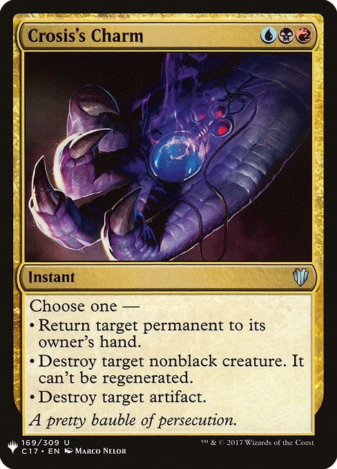 Crosis's Charm highlighted card art