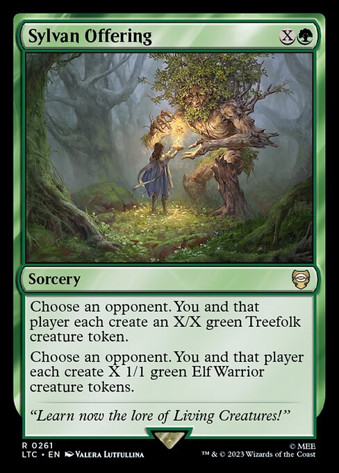 Sylvan Offering from Tales of Middle-earth Commander