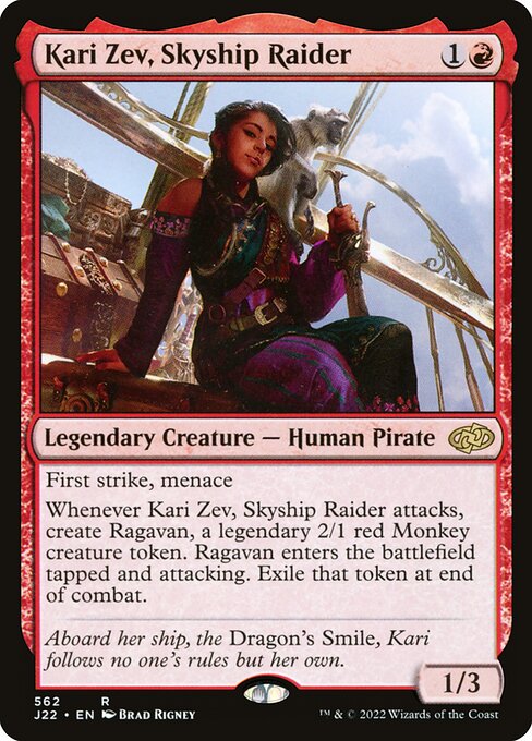 Kari Zev, Skyship Raider from Jumpstart 2022