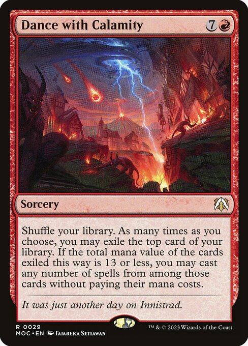 Dance with Calamity from March of the Machine Commander