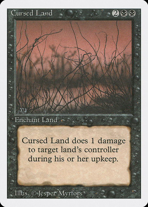 Cursed Land from Revised Edition