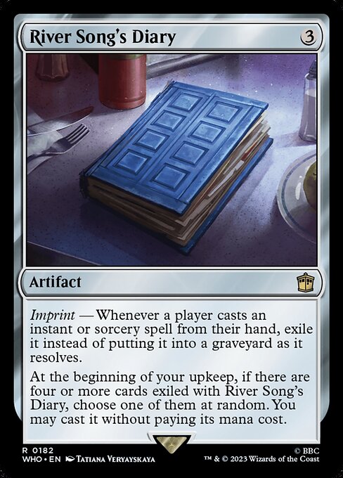 River Song's Diary highlighted card art