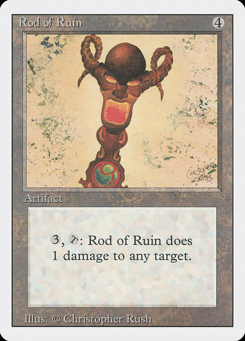 Rod of Ruin from Revised Edition