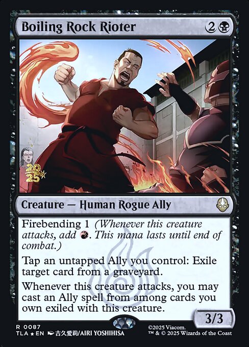 Boiling Rock Rioter from Avatar: The Last Airbender Promos