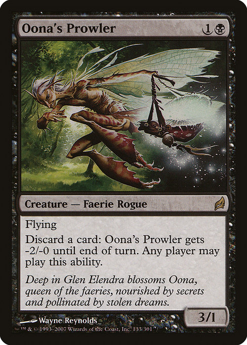 Oona's Prowler from Lorwyn