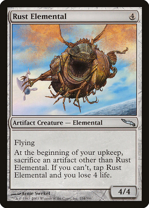 Rust Elemental highlighted card art