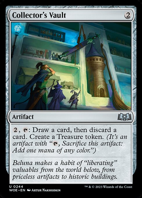 Collector's Vault highlighted card art