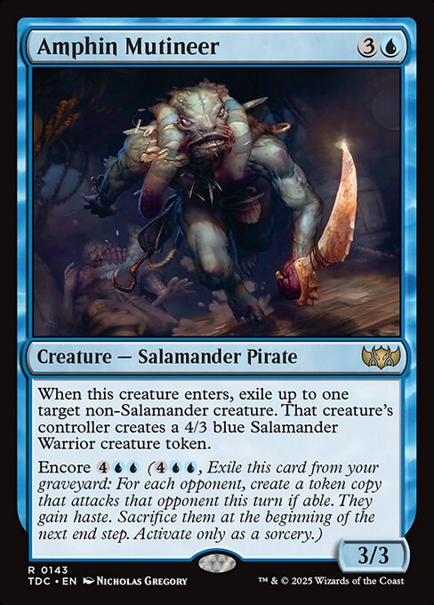 Amphin Mutineer highlighted card art