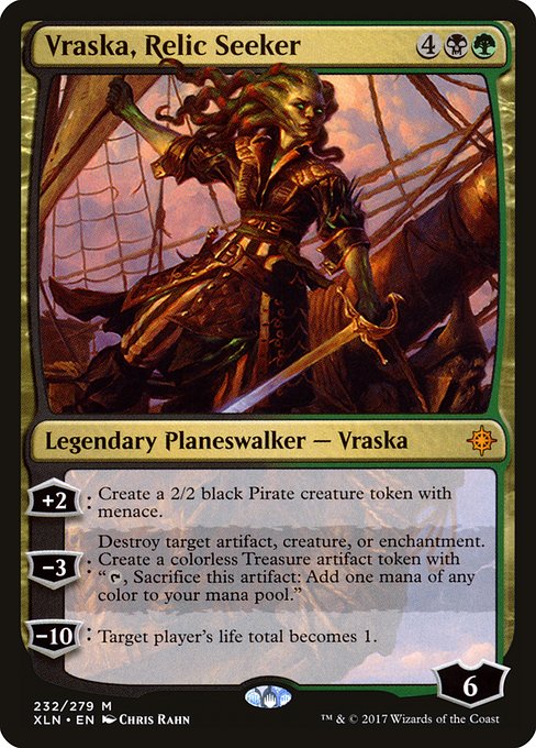 Vraska, Relic Seeker from Ixalan