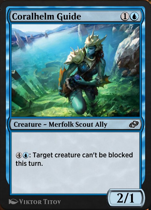 Coralhelm Guide highlighted card art