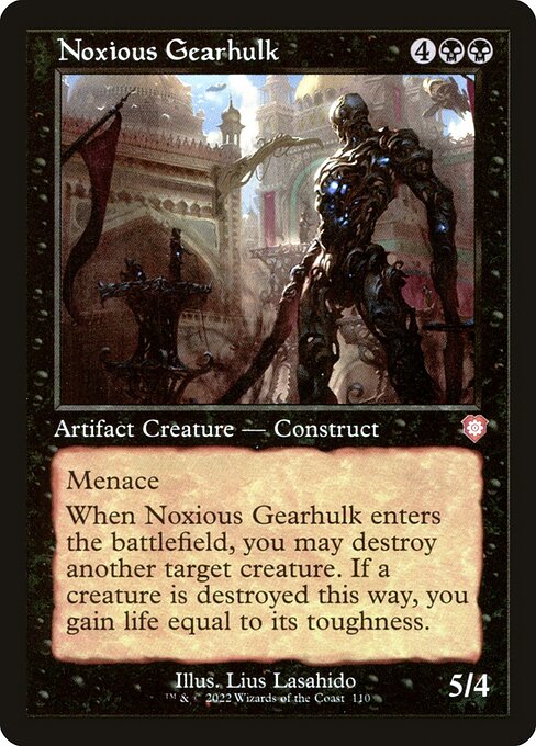 Noxious Gearhulk from The Brothers' War Commander