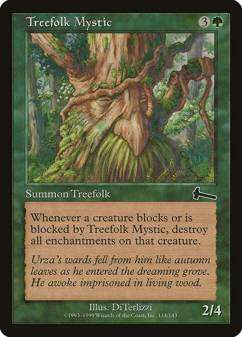 Treefolk Mystic highlighted card art
