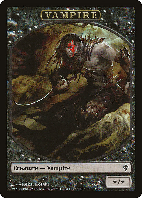 Vampire highlighted card art