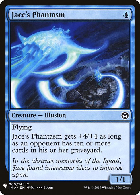 Jace's Phantasm highlighted card art