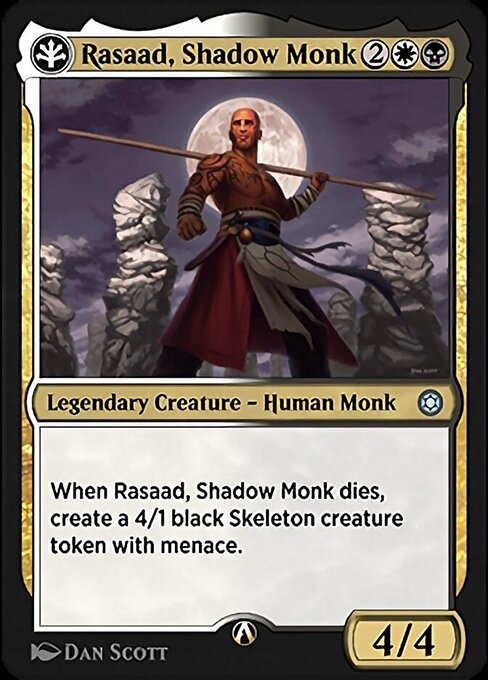 Rasaad, Shadow Monk highlighted card art