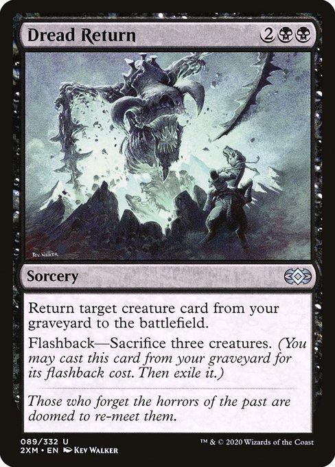 Dread Return from Double Masters