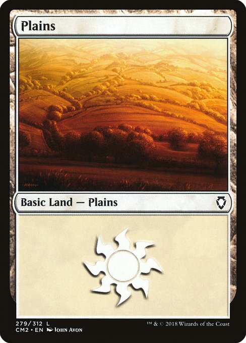Plains from Commander Anthology Volume II
