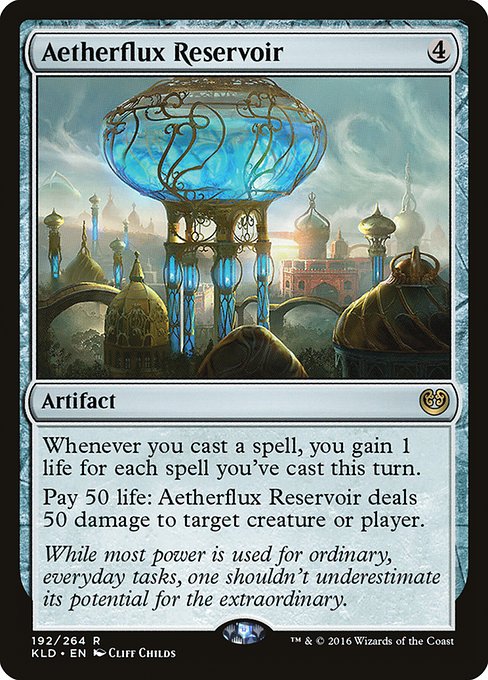 Aetherflux Reservoir from Kaladesh