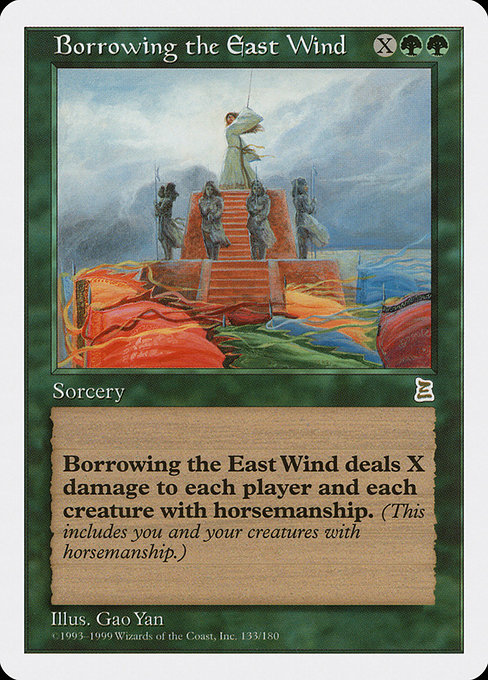 Borrowing the East Wind highlighted card art