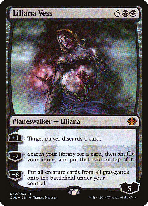 Liliana Vess from Duel Decks Anthology: Garruk vs. Liliana