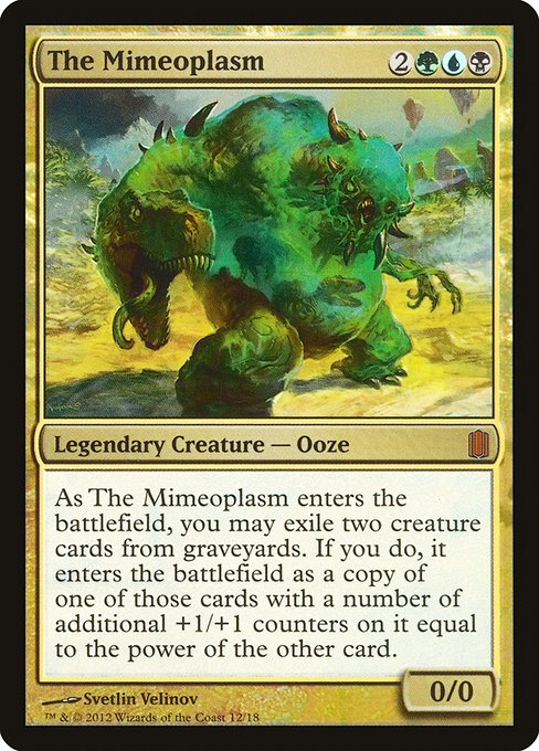 The Mimeoplasm from Commander's Arsenal