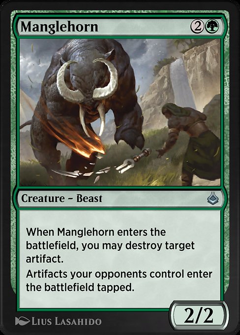 Manglehorn highlighted card art