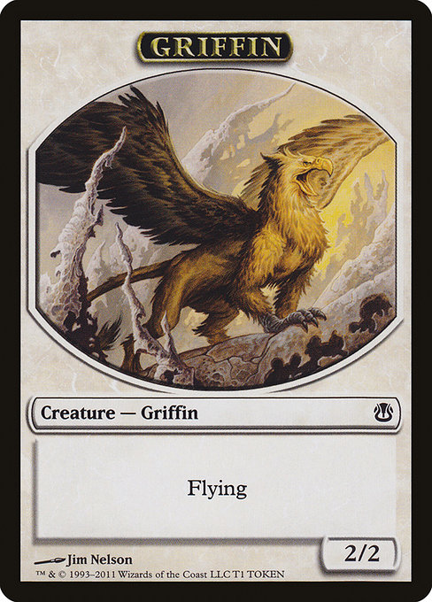Griffin from Duel Decks: Ajani vs. Nicol Bolas Tokens