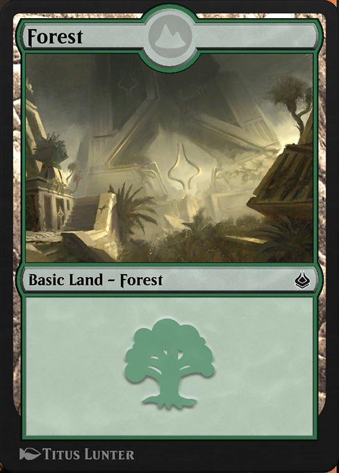 Forest from Amonkhet Remastered