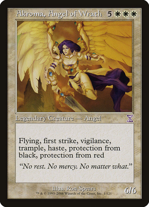 Akroma, Angel of Wrath from Time Spiral Timeshifted