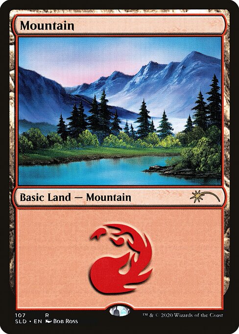 Mountain from Secret Lair Drop
