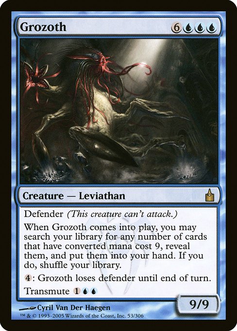 Grozoth highlighted card art