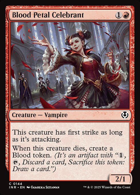 Blood Petal Celebrant highlighted card art